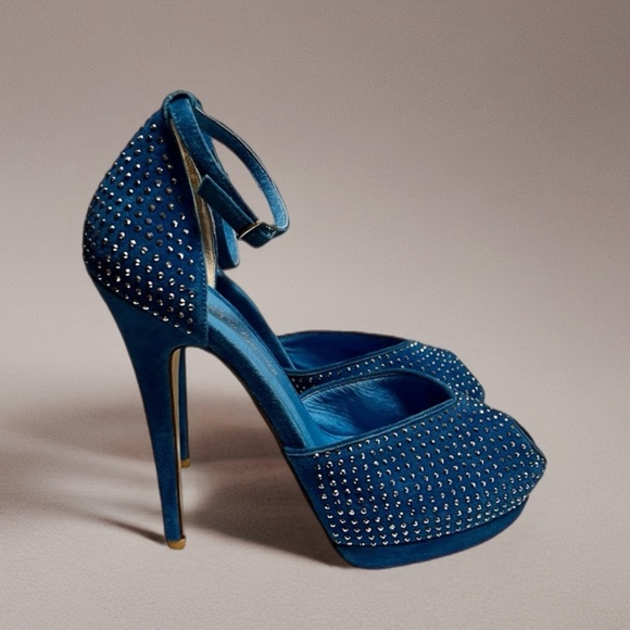 Jeffrey Campbell Stiletto Heels - Sparkly- Size 8 - Picture 5 of 8